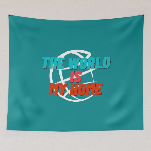 Item preview, The world is my home Design work for the awareness of caring for the planet. designed and sold by Billion-design.