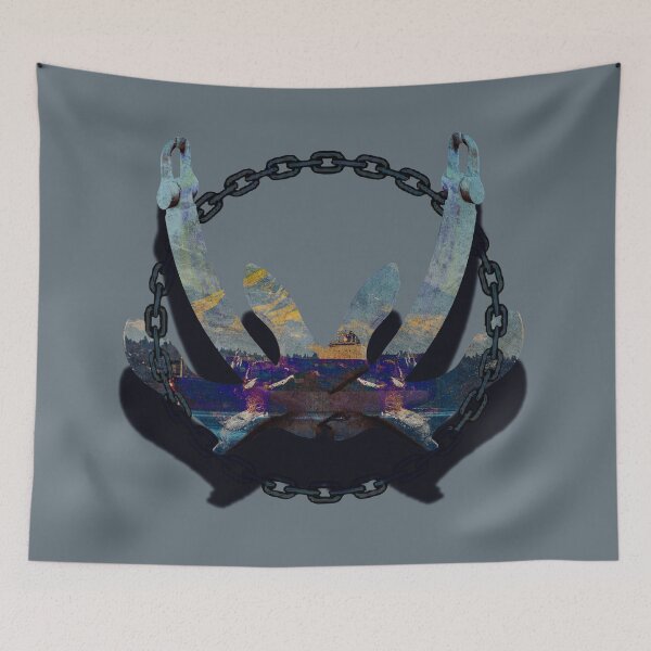 Item preview, Chain Endless & Double Anchor Design with One Ship designed and sold by Jason Mosley.