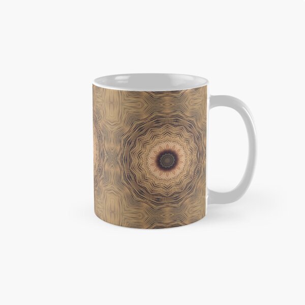 Aperçu de l'œuvre Mushroom Hyphae texture Kaleidoscope Pattern 23 créée et vendue par Swabcraft.