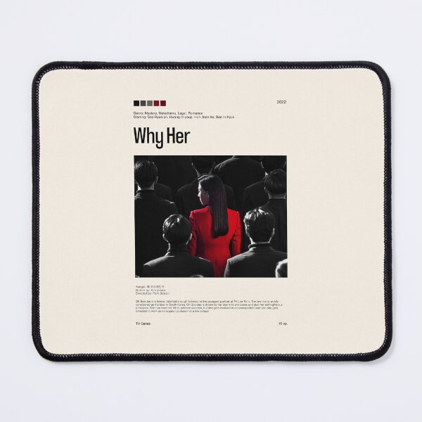 Item preview, Why Her, Kdrama (2022) designed and sold by PinkandP.