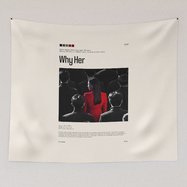 Item preview, Why Her, Kdrama (2022) designed and sold by PinkandP.