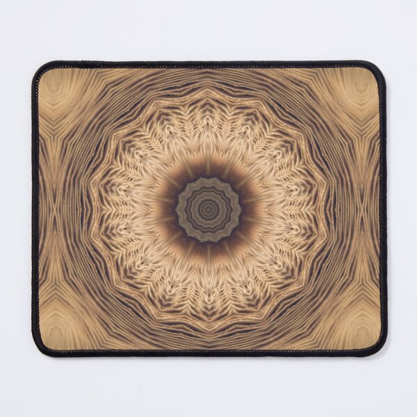 Item preview, Mushroom Hyphae texture Kaleidoscope Pattern 24 designed and sold by Swabcraft.