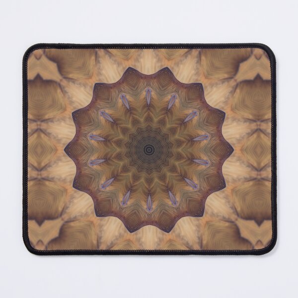 Item preview, Mushroom Hyphae texture Kaleidoscope Pattern 25 designed and sold by Swabcraft.