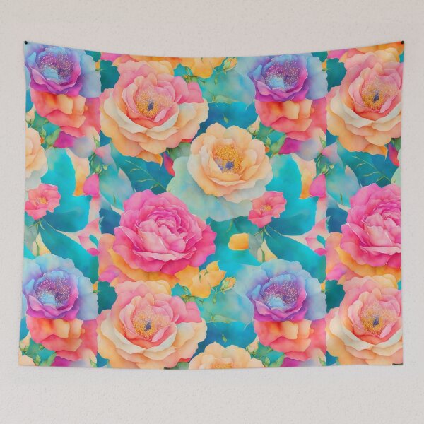 Item preview, Large watercolor flowers designed and sold by GabrielleNG.