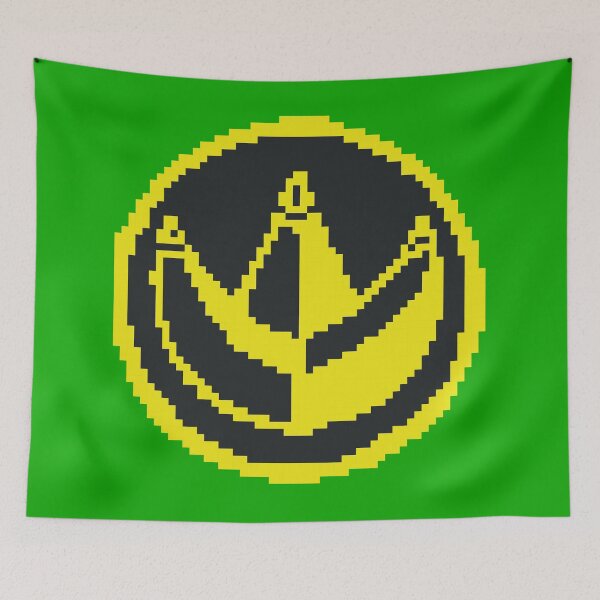 Item preview, Green Ranger 8 bit pixelart designed and sold by Cine Store Merch.