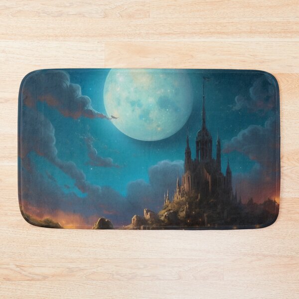 Item preview, Cosmic Serenity: A Digital Painting of Nighttime Wonder designed and sold by oanaunciuleanu.