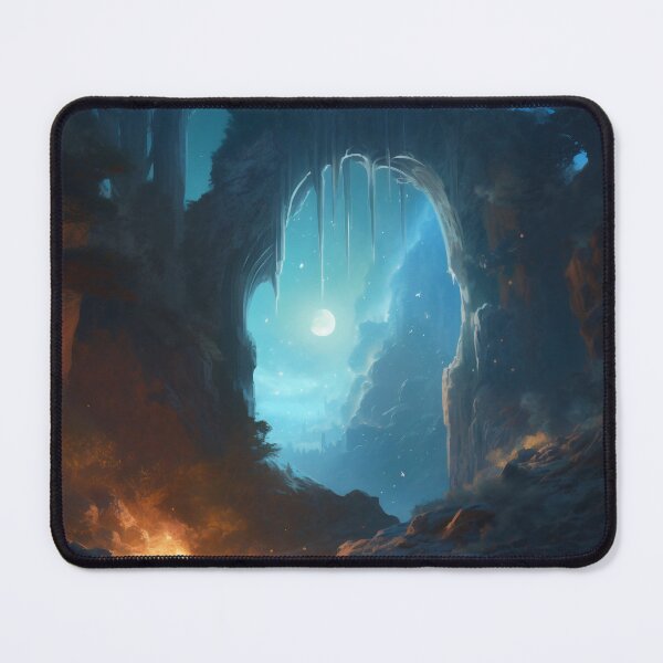 Item preview, Cosmic Serenity: A Digital Painting of Nighttime Wonder designed and sold by oanaunciuleanu.
