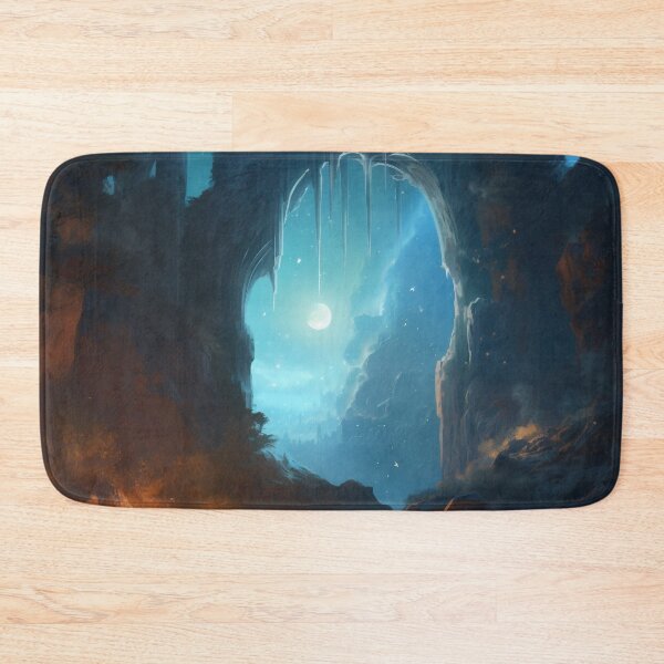 Item preview, Cosmic Serenity: A Digital Painting of Nighttime Wonder designed and sold by oanaunciuleanu.