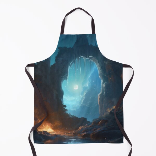 Item preview, Cosmic Serenity: A Digital Painting of Nighttime Wonder designed and sold by oanaunciuleanu.