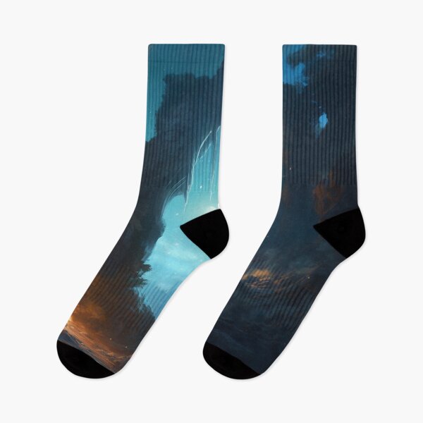 Item preview, Cosmic Serenity: A Digital Painting of Nighttime Wonder designed and sold by oanaunciuleanu.