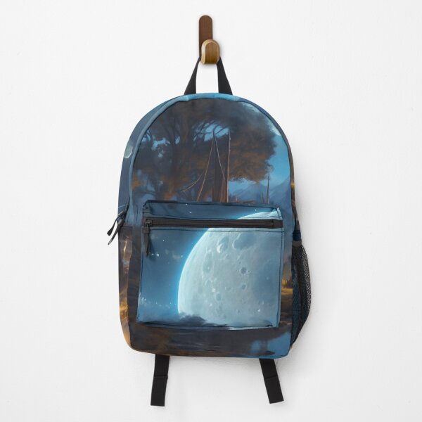 Item preview, Cosmic Serenity: A Digital Painting of Nighttime Wonder designed and sold by oanaunciuleanu.