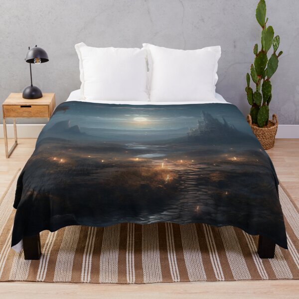 Item preview, Cosmic Serenity: A Digital Painting of Nighttime Wonder designed and sold by oanaunciuleanu.