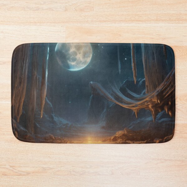 Item preview, Cosmic Serenity: A Digital Painting of Nighttime Wonder designed and sold by oanaunciuleanu.