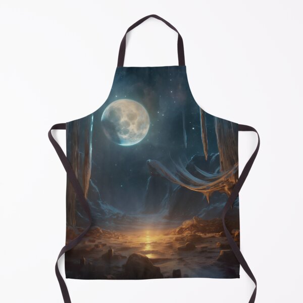 Item preview, Cosmic Serenity: A Digital Painting of Nighttime Wonder designed and sold by oanaunciuleanu.