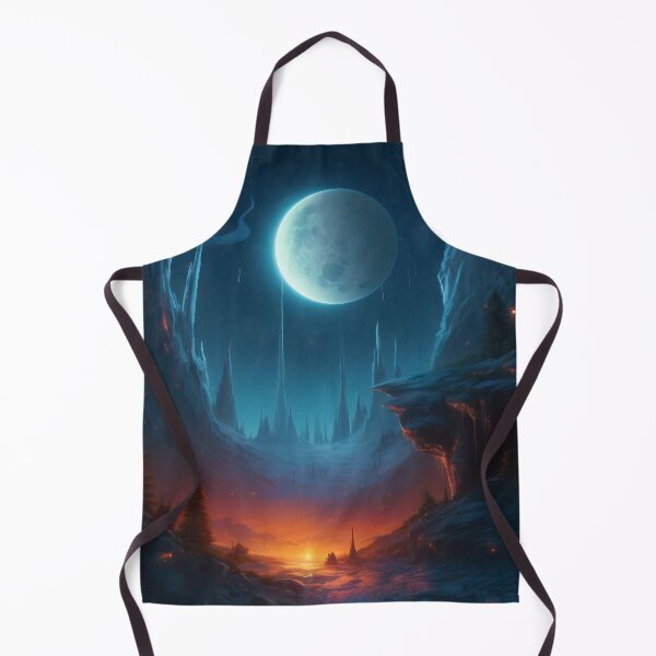 Item preview, Cosmic Serenity: A Digital Painting of Nighttime Wonder designed and sold by oanaunciuleanu.