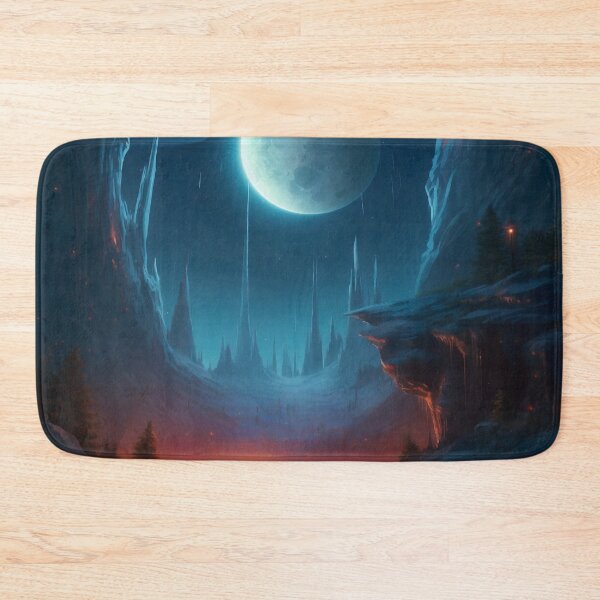 Item preview, Cosmic Serenity: A Digital Painting of Nighttime Wonder designed and sold by oanaunciuleanu.