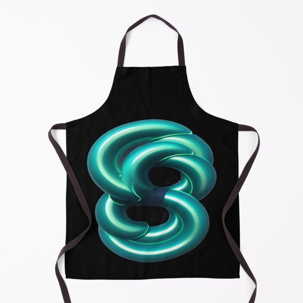 Item preview, Cool Green and Figure 8 Swirls Rotating 3D designed and sold by deniselynnimage.