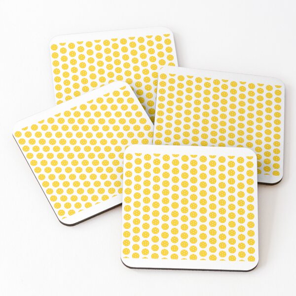 Item preview, Raining pickleballs (yelolow) designed and sold by AstroLaura.