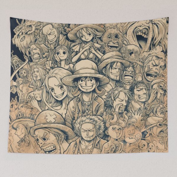 Item preview, One Piece Inspired Adventures: Classic Manga/Anime Art designed and sold by RobotBadGuy0.