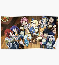 Fairy Tail - Drachenschrei Poster