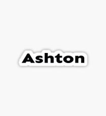 Name Ashton / Inspired by The Color of Money Sticker