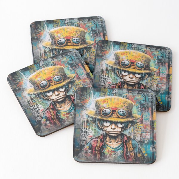 Item preview, One Piece Inspired Graffiti: Rebellious Adventure Art designed and sold by RobotBadGuy0.