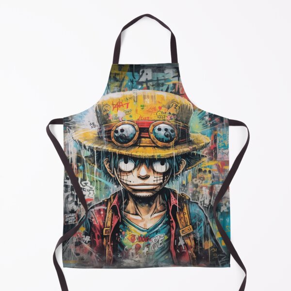 Item preview, One Piece Inspired Graffiti: Rebellious Adventure Art designed and sold by RobotBadGuy0.