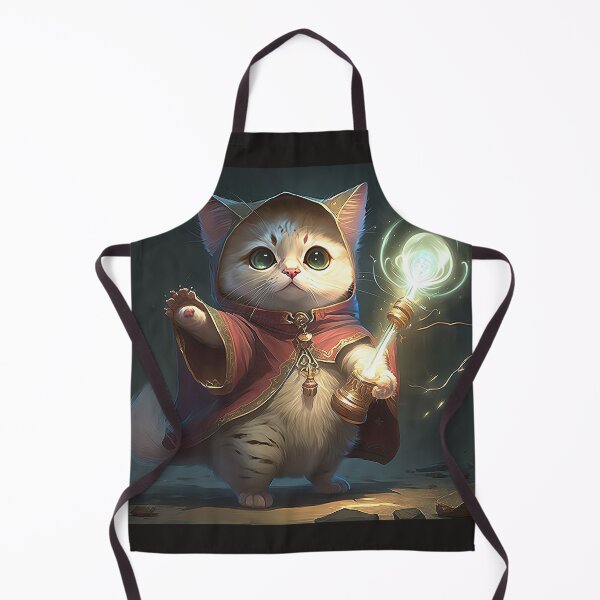 Item preview, Wizard Cat: Meekah designed and sold by wingedramiel.