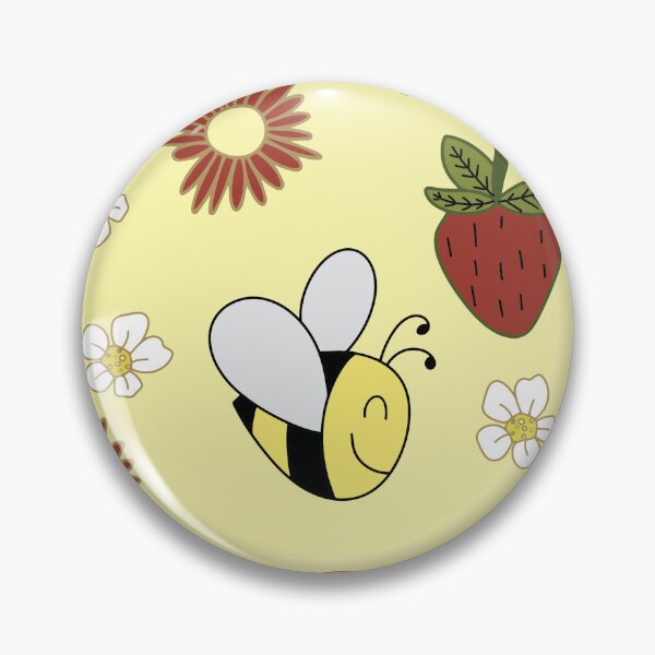 Item preview, Bee and Strawberry designed and sold by ChantalDesign.