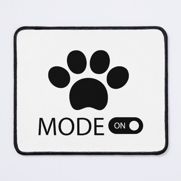 Item preview, dog mode on designed and sold by Inspirely.