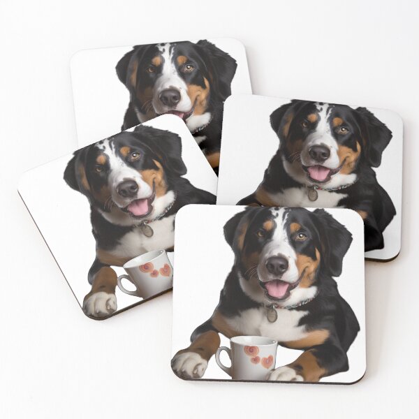 Item preview, Appenzeller Sennenhund Coffee for Caffeine Lovers designed and sold by ClawedCreations.