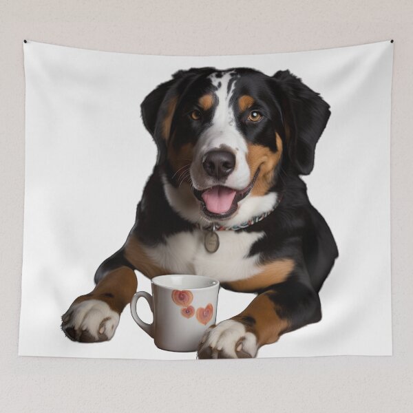 Item preview, Appenzeller Sennenhund Coffee for Caffeine Lovers designed and sold by ClawedCreations.