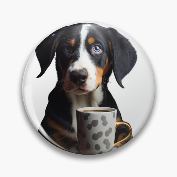 Item preview, Appenzeller Sennenhund Coffee for Caffeine Lovers designed and sold by ClawedCreations.