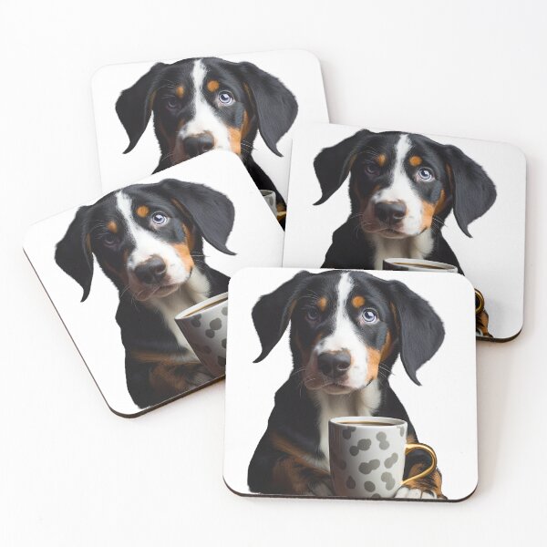 Item preview, Appenzeller Sennenhund Coffee for Caffeine Lovers designed and sold by ClawedCreations.