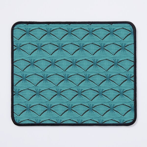 Artikelvorschau, Geometrische abstrakte aquamarine Kunst entworfen und verkauft von DixieArt99.