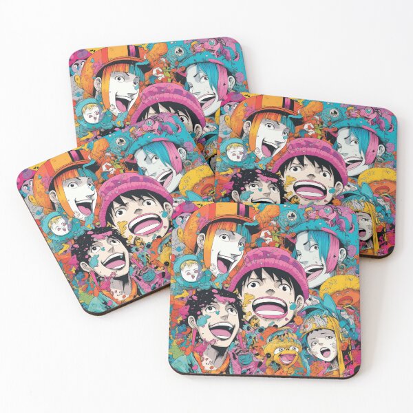 Item preview, One Piece Inspired Pop Art: Vibrant & Energetic designed and sold by RobotBadGuy0.