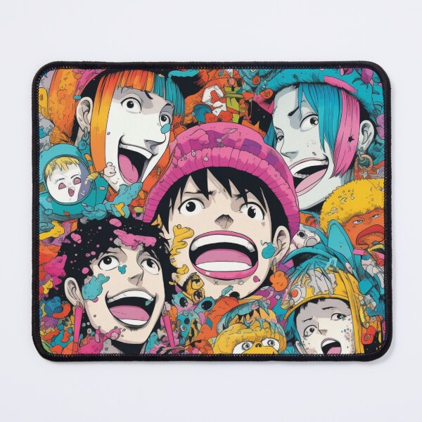 Item preview, One Piece Inspired Pop Art: Vibrant & Energetic designed and sold by RobotBadGuy0.