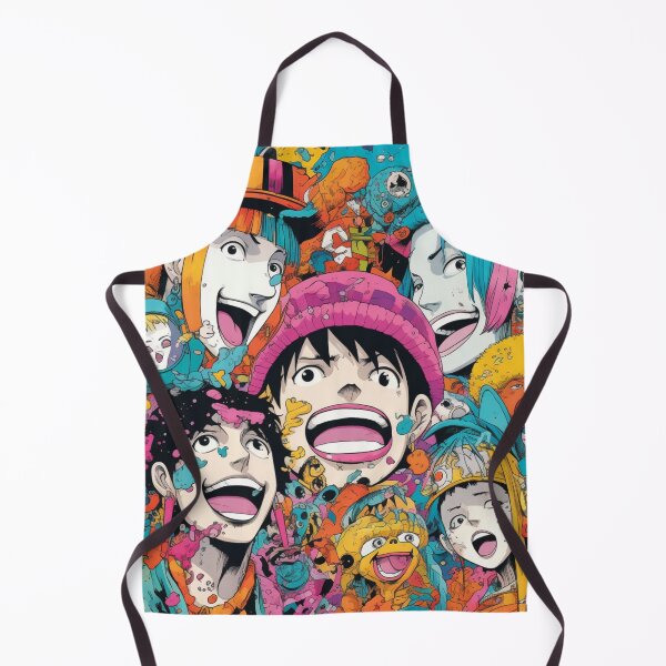Item preview, One Piece Inspired Pop Art: Vibrant & Energetic designed and sold by RobotBadGuy0.
