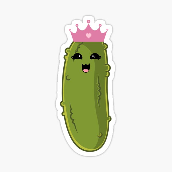 Item preview, Pretty Pickle Princess  designed and sold by OTPSstickers.