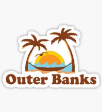OBX - Outer Banks. Sticker