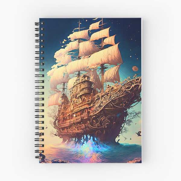 Item preview, ghost ship in the fog designed and sold by knuppify.