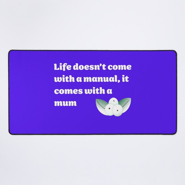 Item preview, Life Doesn’t Come With A Manual - Mum version designed and sold by ClaireBillson.