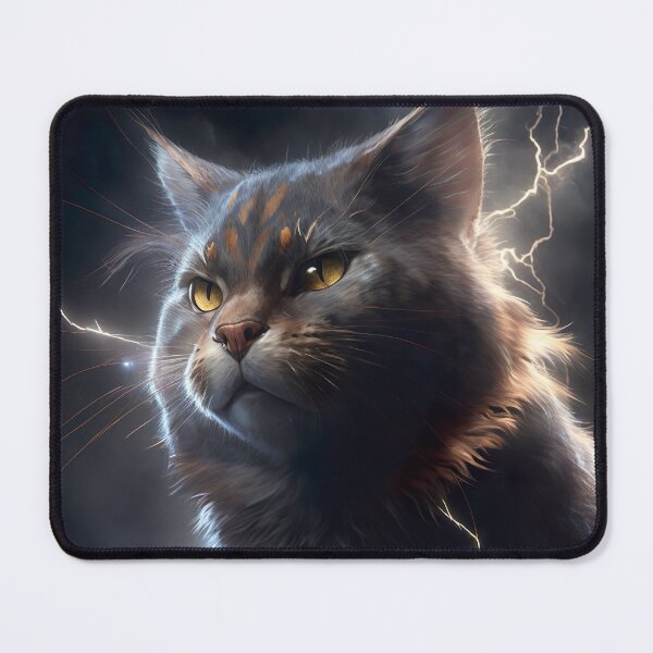 Item preview, Lightning Cat designed and sold by wingedramiel.