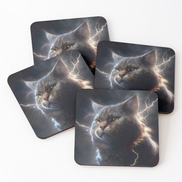 Item preview, Lightning Cat designed and sold by wingedramiel.