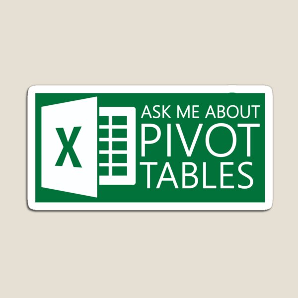 Vista previa del artículo con la obra «Excel Pregúnteme acerca de las tablas dinámicas», diseñado y vendido por karutees.