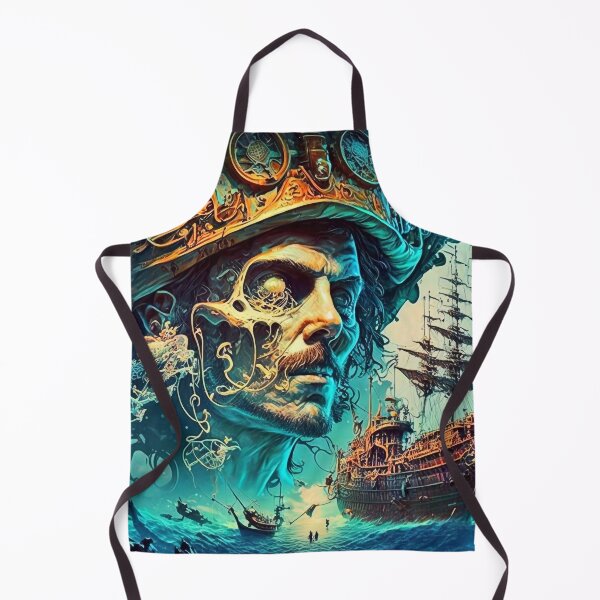 Item preview, Old pirate ship with ghost designed and sold by knuppify.