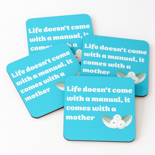 Item preview, Life Doesn’t Come With A Manual - Mother version designed and sold by ClaireBillson.
