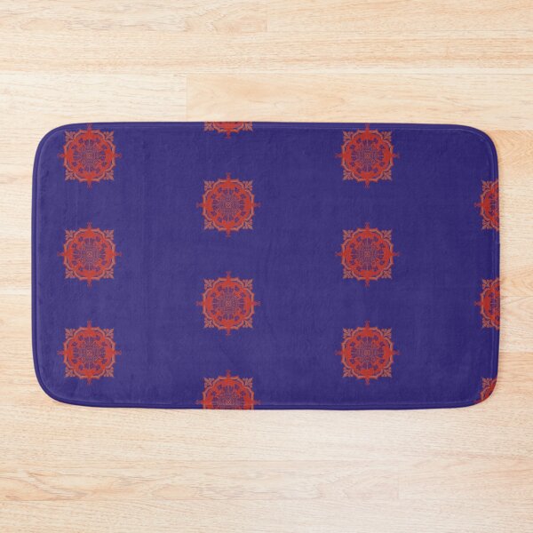 Item preview, Orange and red Mandala with flowers  designed and sold by ccriquelme.