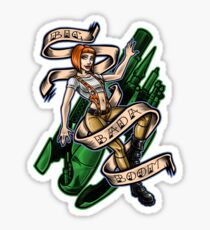Badaboom STICKER! Sticker