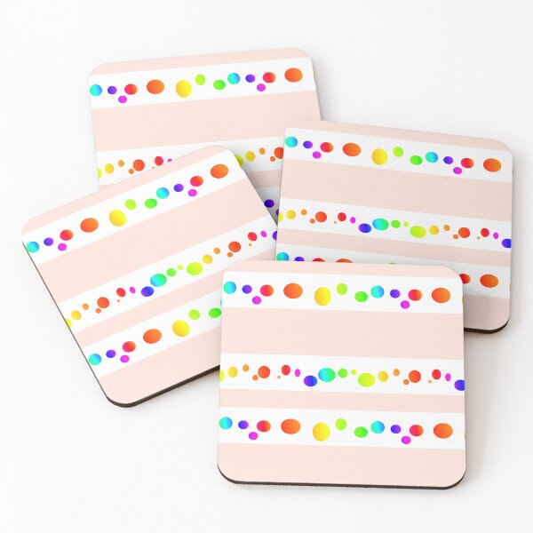 Item preview, Rainbow pink soft colors for girls | Rainbow light pink color combination designed and sold by lausn.